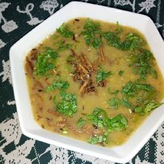 A picture of Cumin Garlic Daal.