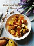 Baked Sweet Potatoes & Bananas