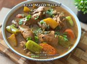 Gambar ayam masak kurma