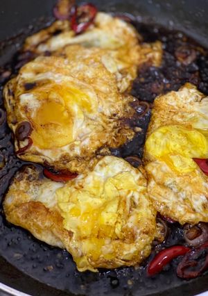 Gambar Telur Masak Kicap Gerenti Tambah Nasi