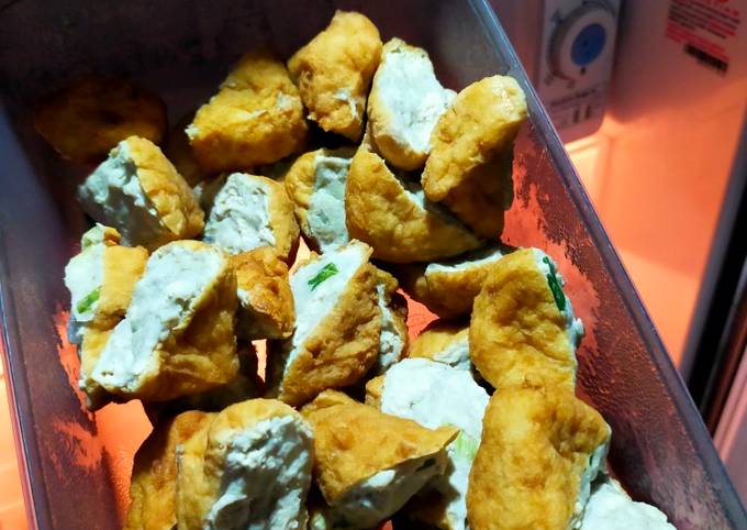 Resep Tahu Bakso Ikan Tanpa Tepung Oleh Indriati Fauziana Cookpad