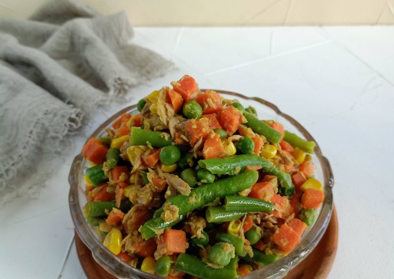 Mix Sayuran Tuna Bumbu Dasar Orange