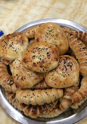 صورة لوصفة فطائر جبنة بالزعتر