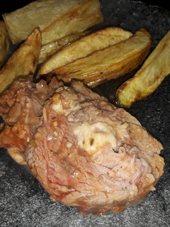 Una foto de Lomito relleno agridulce