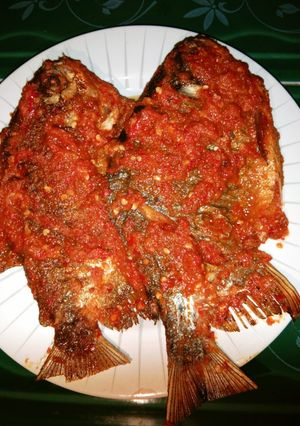 Foto resep Ikan Bawal Balado