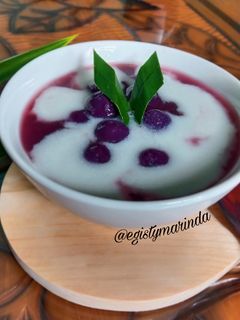 Foto resep Bubur Candil Ubi Ungu