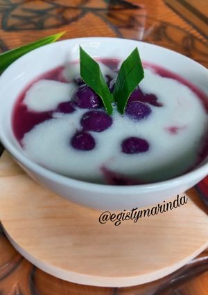 Foto resep Bubur Candil Ubi Ungu