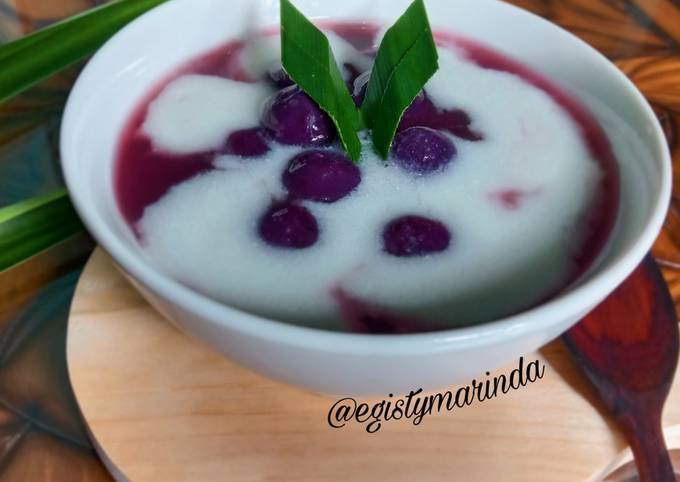 Resep Bubur Candil Ubi Ungu Yang Menggugah Selera