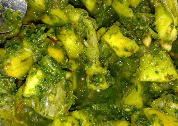 Recipe of Homemade Galgal with coriander mint Chutney