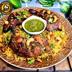 A picture of Restaurant Style Arabian Chicken Mandi Without Oven.