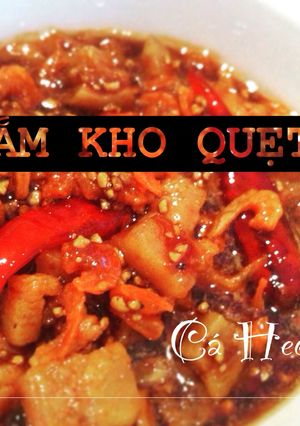 Hình của món KHO QUẸT TÍCH TẮC.