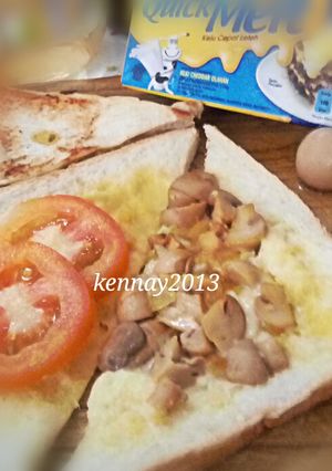Foto resep Sandwich Cheese Mushroom
