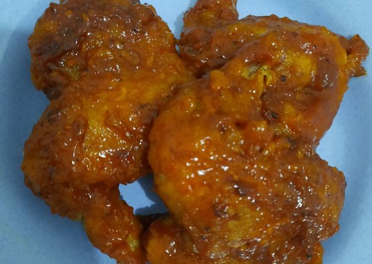 Fire Chicken Wings ala Richeese