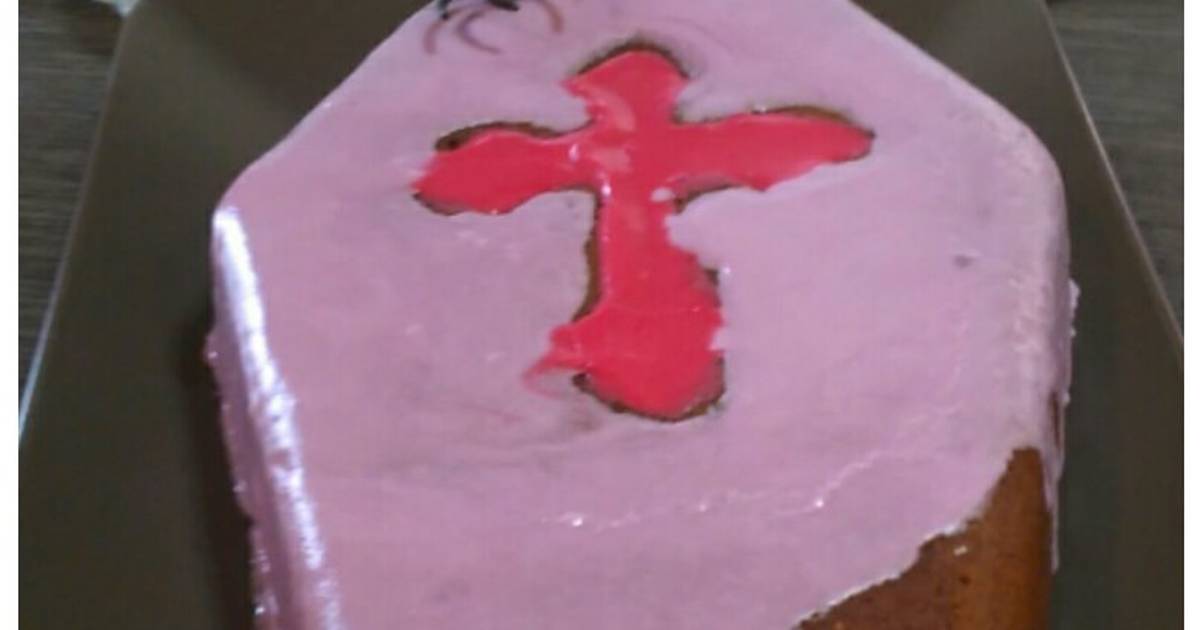 Ataúd de bizcocho de chocolate blanco y queso philadelphia Receta de