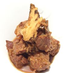 A picture of Stew Pork Soft Bone In Soy Bean And Dang Gui.
