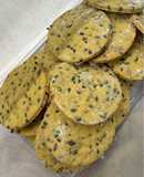 Galletitas crackers de harina de garbanzos