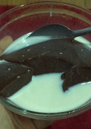 Foto resep Puding coklat sauce fresh milk