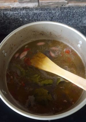 Foto resep Cumi hitam kuah santan