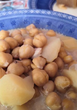 Una foto de Cocido andaluz de mi madre