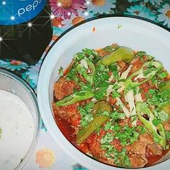 Chicken koyla karhai A picture of Chicken koyla karhai.