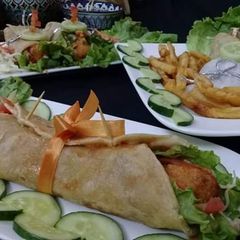 A picture of Zinger Mayo Garlic Paratha Roll.