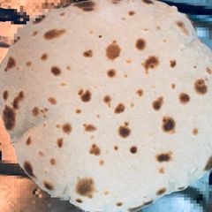 A picture of Phulka. Phulli hui chappati.