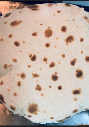 A picture of Phulka. Phulli hui chappati.