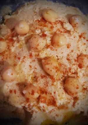 Una foto de Hummus de Garbanzos