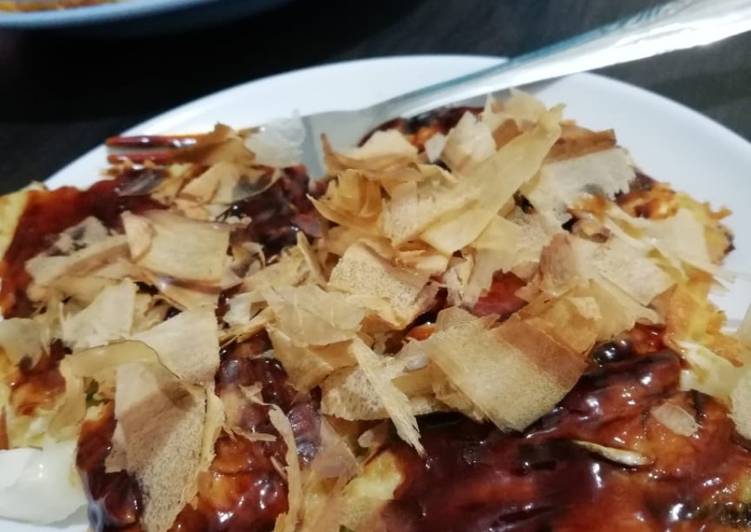 10 Resep: Okonomiyaki Simpel Homemade Anti Gagal!