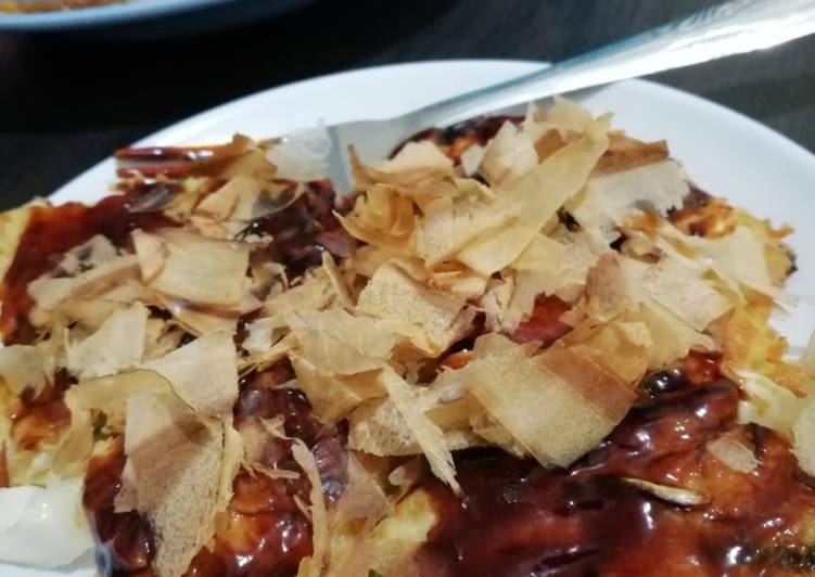 Resep Okonomiyaki Simpel Homemade yang Lezat Sekali