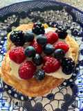 Hot Cakes Low Carb con Frutos Rojos