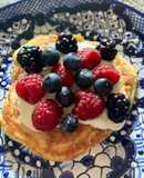 Hot Cakes Low Carb con Frutos Rojos