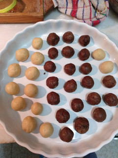 Una foto de Panellets alternativos. Más light y sin mazapán