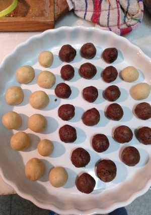 Una foto de Panellets alternativos. Más light y sin mazapán