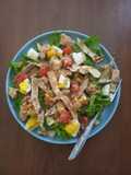 Simple Tortilla Strips Salad