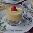 Vasitos de mousse de mango