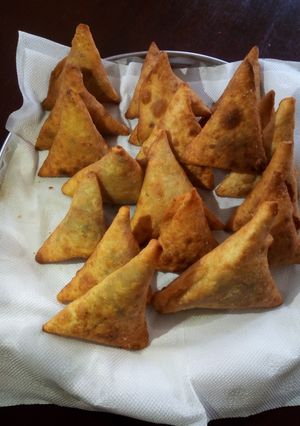 A picture of Beef samosa.