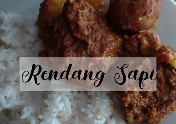 Rendang Sapi Simple