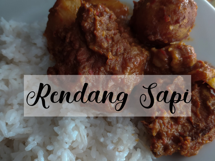 Resep: Rendang Sapi Simple Irit Anti Gagal