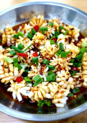 A picture of Sichuan Spicy Squid 麻辣花枝.