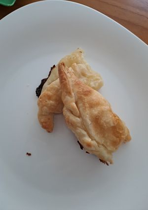 Una foto de Empanadas de cebolla y queso