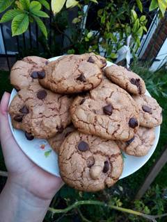 Una foto de Cookies con chips