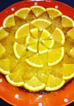صورة لوصفة كيكة البرتقال🍊 المنعشة🍊