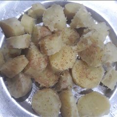 A picture of Sweet potato chaat.