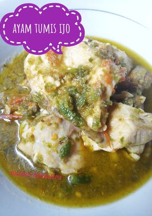 Foto resep Ayam tumis ijo "simpel"