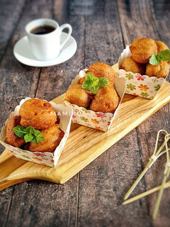 Foto resep Cekodok pisang upin ipin