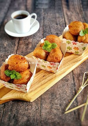 Foto resep Cekodok pisang upin ipin