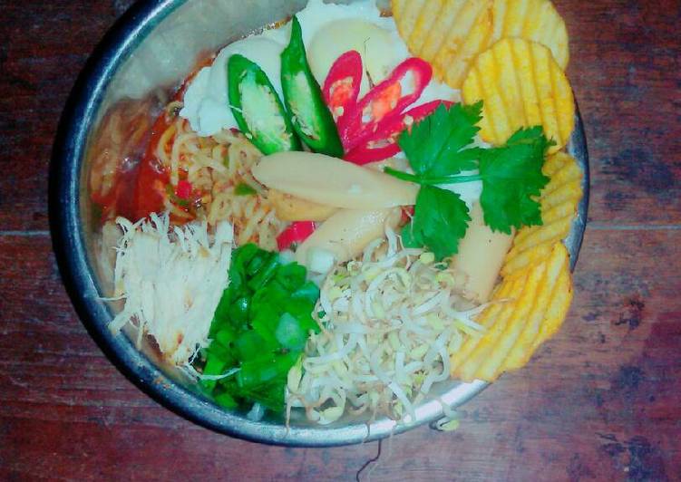 Mie ramen super pedas