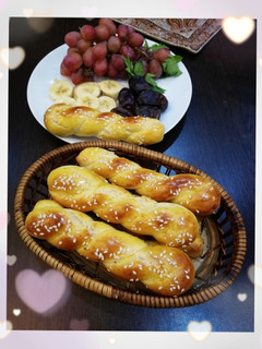 عکسی از دستور نان صبحانه😍