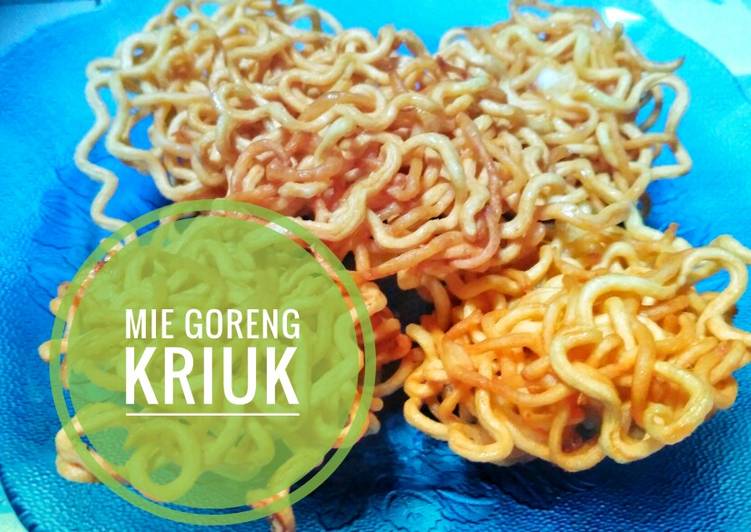 Resep Mie goreng kriuk, Enak Banget